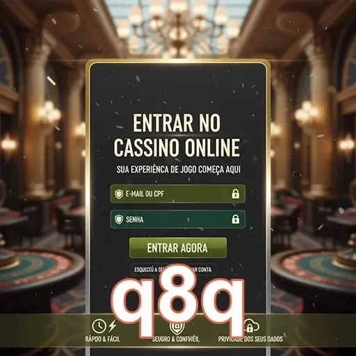 Ilustração de Experimente o aplicativo cassino q8q com segurança e agilidade