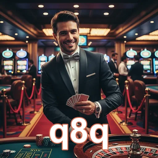 Ilustração de Experimente o aplicativo cassino q8q com segurança e agilidade