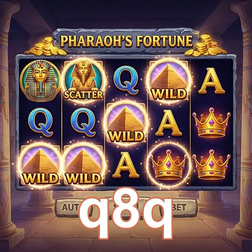 Ilustração de Acesse rapidamente o cassino online q8q com segurança