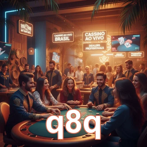 Ilustração de Experimente as Ofertas VIP do q8q com Saques Rápidos